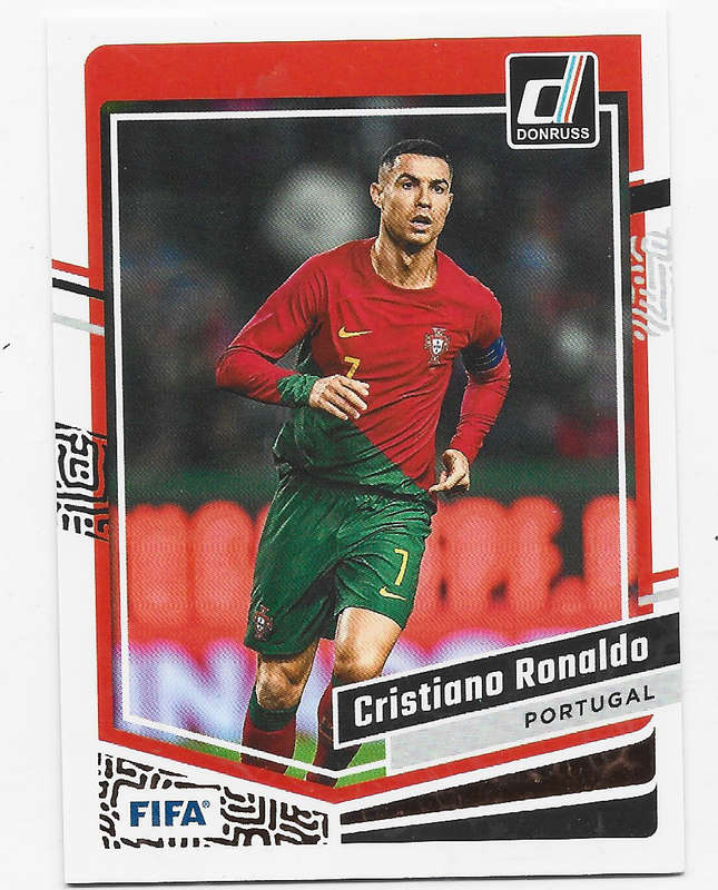 CRISTIANO RONALDO - PANINI DONRUSS FIFA 2023/24 COLLECTION - BASE TRADING CARD 44