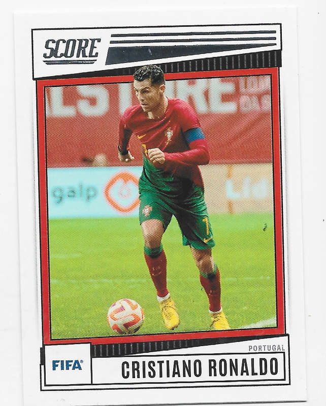 CRISTIANO RONALDO - PANINI SCORE FIFA 2022/23 COLLECTION - BASE TRADING CARD 137