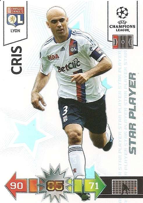 CHRIS - PANINI CHAMPIONS LEAGUE 2010/2011 COLLECTION - STAR PLAYER TRADING CARD