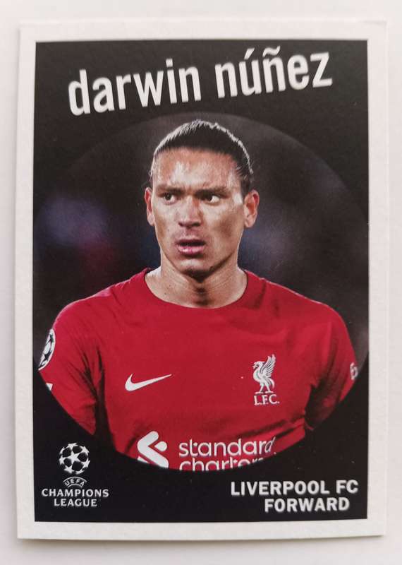 DARWIN NUNEZ (Liverpool) - TOPPS Champions League 2023 - TRADING CARD 59/19