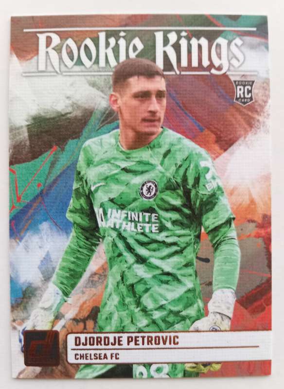 DJORDJE PETROVIC (Chelsea) - PANINI DONRUSS ROOKIE KINGS 2023/24 - BRONZE ROOKIE TRADING CARD 20