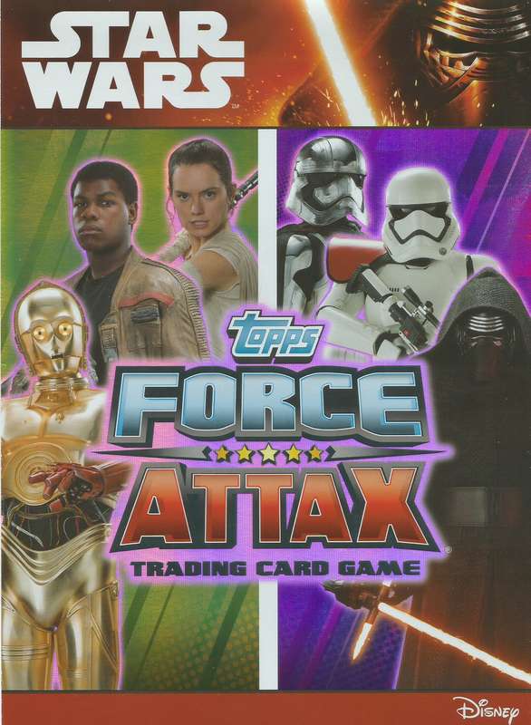 STAR WARS 2015 - TOPPS  FORCE ATTAX MOVIE SERIES 4 -  BASE CARDS  AVAILABLE