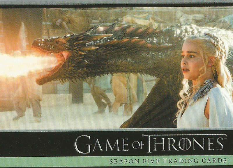 GAME of THRONES   -HBO GAME of THRONES TV SERIES PROMO TRADING CARD P1