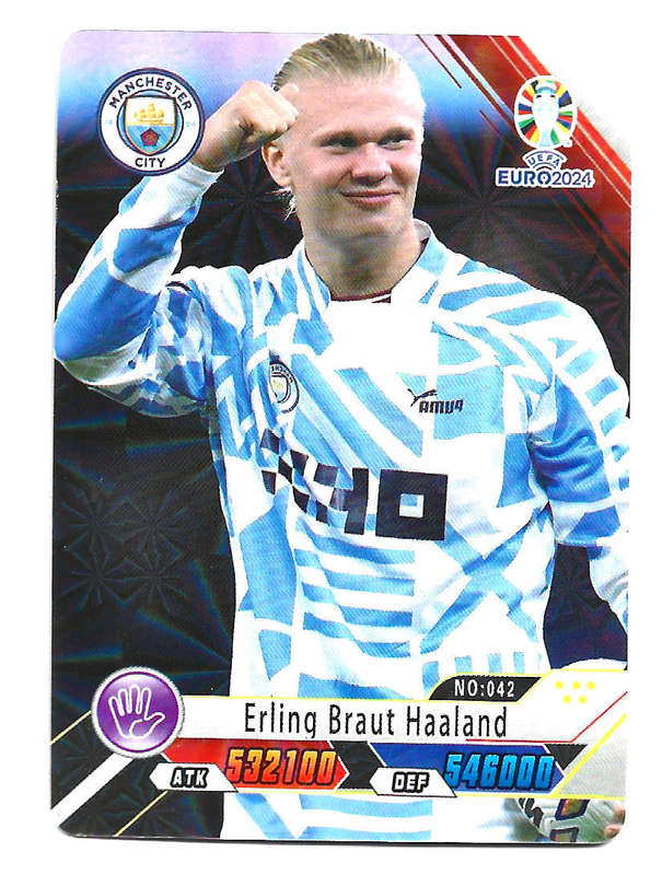 ERLING HAALAND - STAR CARD COLLECTION 2025 - STAR TRADING CARD 42