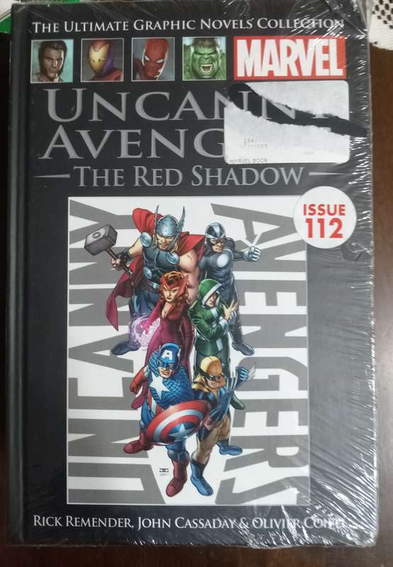 UNCANY AVENGERS, RED SHADOW - MARVEL ULTIMATE GRAPHIC NOVELS COLLECTION - NOVEL 122, ISSUE 112