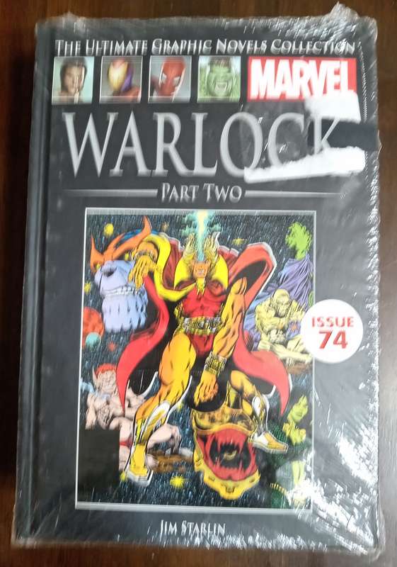 WARLOCK Part 2 - MARVEL ULTIMATE GRAPHIC NOVELS COLLECTION - NOVEL 33, ISSUE 74