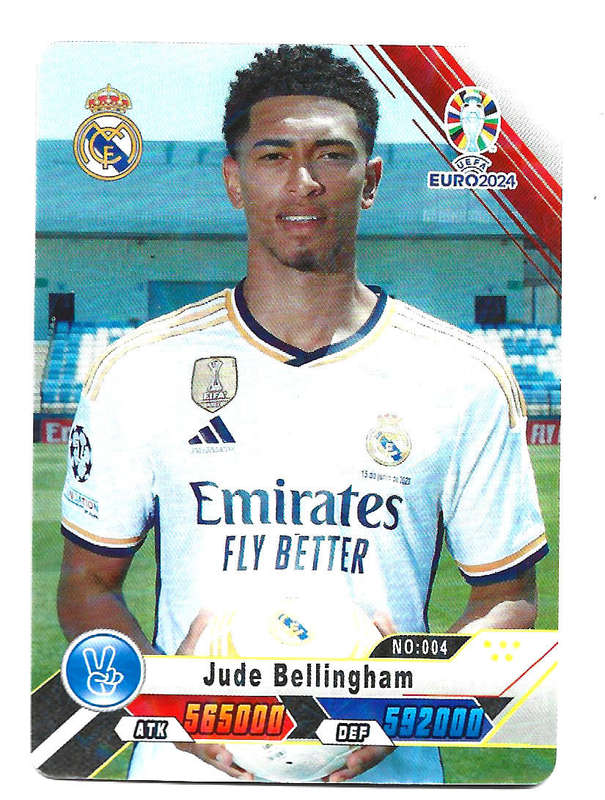 JUDE BELLINGHAM - STAR CARD COLLECTION 2025 - STAR TRADING CARD 4