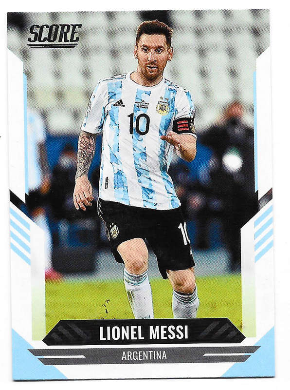 LIONEL MESSI - PANINI SCORE SOCCER COLLECTION 2021/22 - TRADING CARD 71