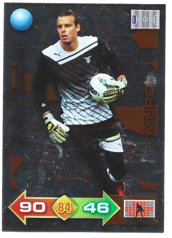 FEDERICO MARCHETTI - PANINI CALCIATORI "SERIE A" 2011/2012 - FOIL  "GOAL STOPPER" TRADING CARD