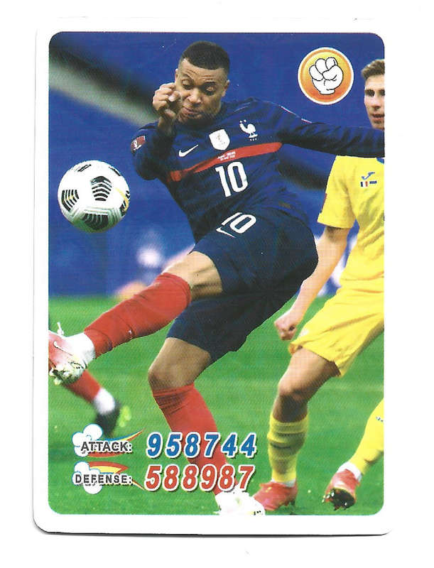 KYLIAN MBAPPE - CHINA UEFA EURO 2024 PLAYING CARD