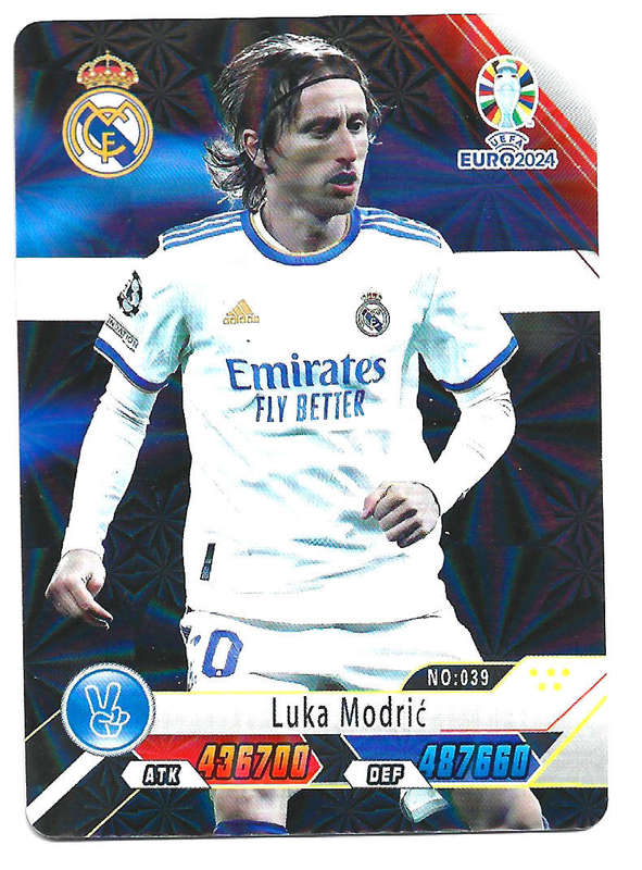 LUKA MODRIC - STAR CARD COLLECTION 2025 - STAR TRADING CARD 39