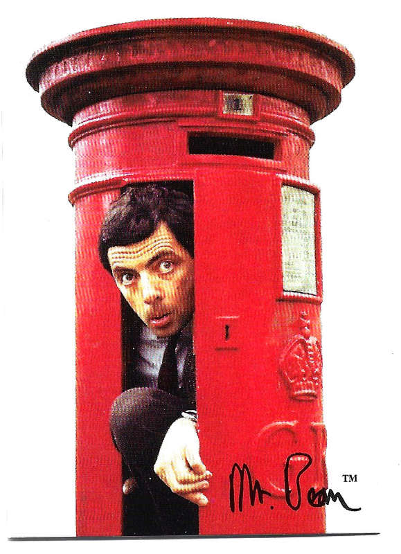 Mr BEAN SERIES TRADING CARDS - PROMO TRADING CARD P1