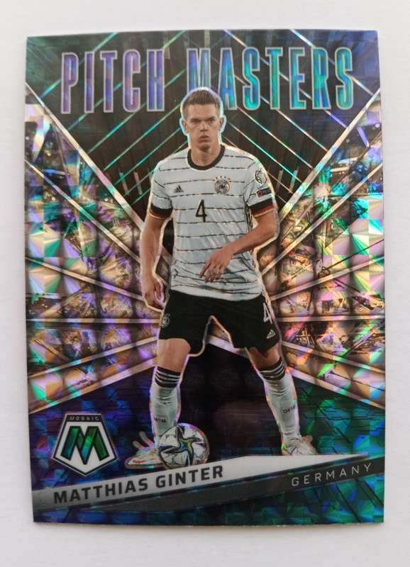 MATHIAS GINTER (Germany) - PANINI MOSAIC R/T World Cup 2022 - PRIZM PITCH MASTERS TRADING CARD 19