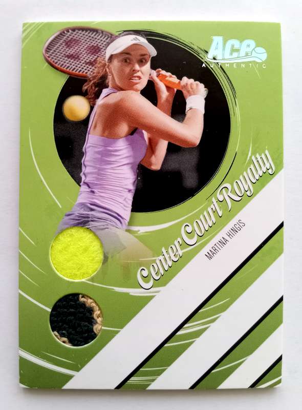 MARTINA HINGIS - ACE AUTHENTIC 06 `CENTER COURT ROYALTY` - RARE `MEMORABILIA` CARD CCR2 214 of 250