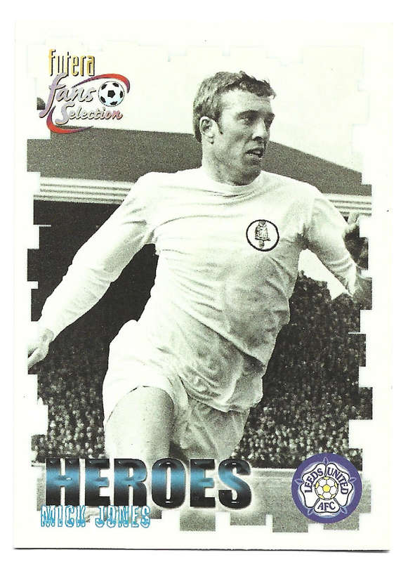 MICK JONES (LEEDS UNITED FC)  - FUTERA FANS SELECTION SET 1999 - TEAM HEROES TRADING CARD