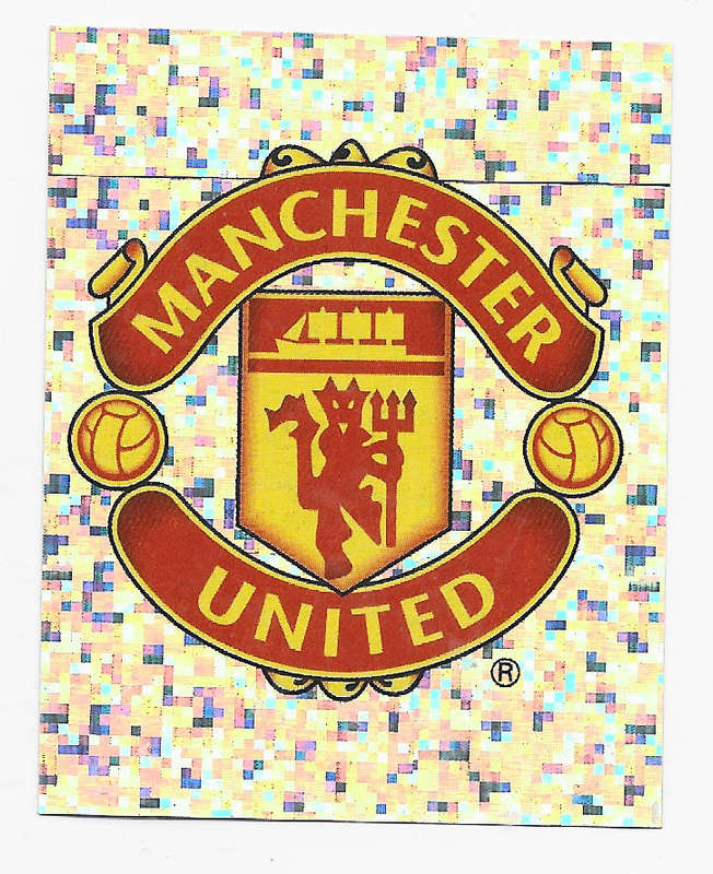 MANCHESTER UNITED FC - TOPPS PREMIER LEAGUE 2010 STICKER COLLECTION - LOGO FOIL STICKER 295