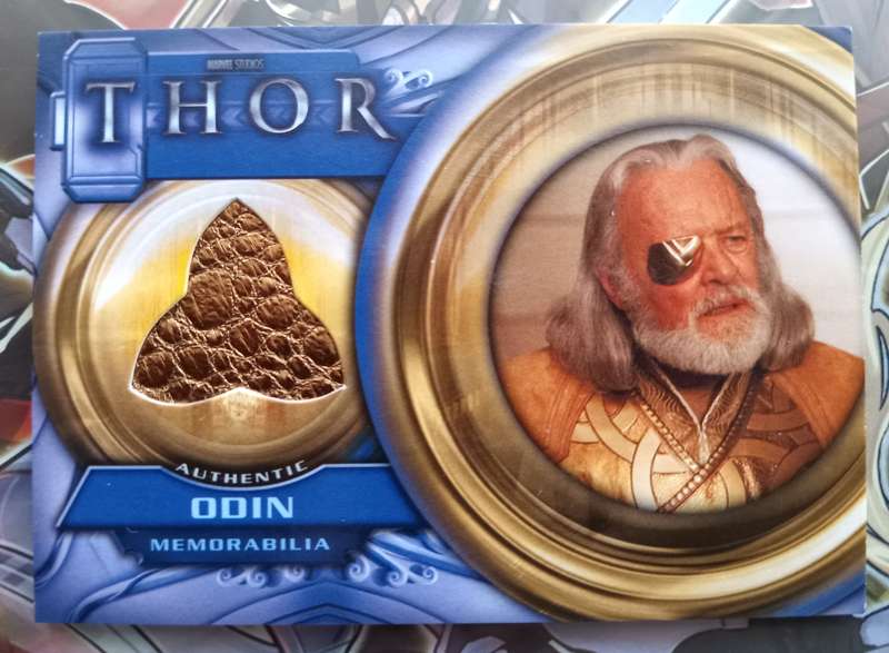 ODIN -  UPPER DECK "THOR the Movie 2011" - RARE AUTHENTIC "MEMORABILIA` TRADING CARD F11