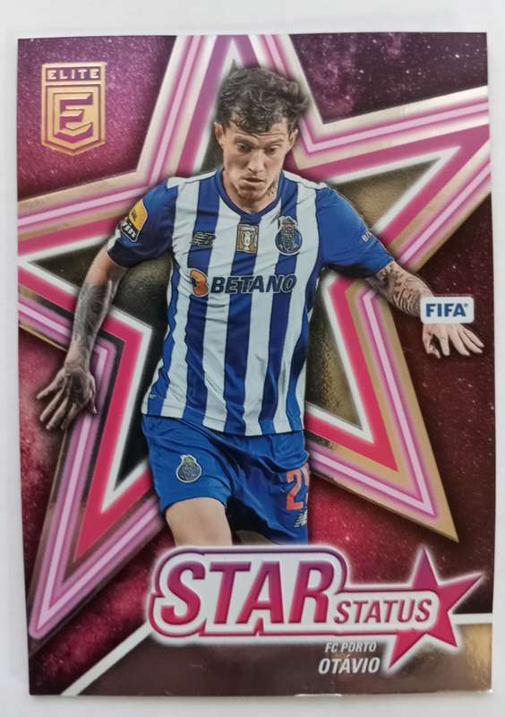 OTAVIO (FC Porto) - PANINI DONRUSS ELITE FIFA SOCCER 2023 - PINK STAR STATUS TRADING CARD 13