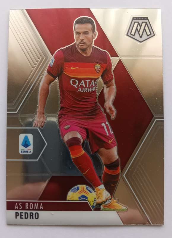 PEDRO (Roma) - PANINI MOSAIC CHROME SERIE A ITALY 2021 -  CHROME CARD 12
