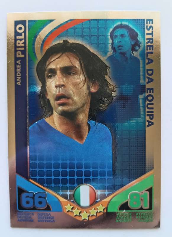 ANDREA PIRLO - TOPPS MATCH ATTAX `FIFA WORLD CUP 2010 - FOIL STAR PLAYER - MEXICAN EDITION