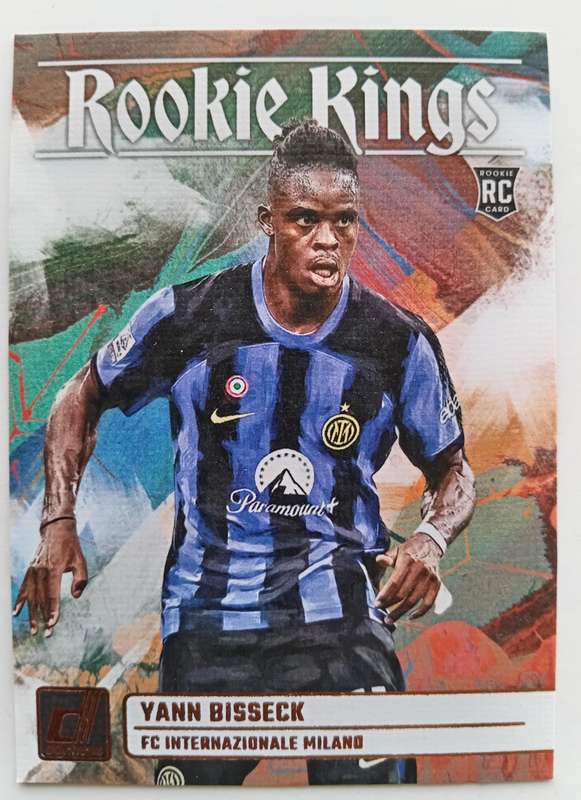 YANN BISSECK (Inter) - PANINI DONRUSS ROOKIE KINGS 2023/24 - BRONZE ROOKIE TRADING CARD 10