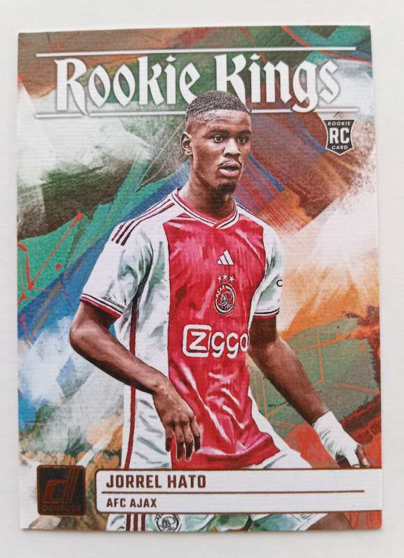 JORREL HATO (Ajax) - PANINI DONRUSS ROOKIE KINGS 2023/24 - BRONZE ROOKIE TRADING CARD 14