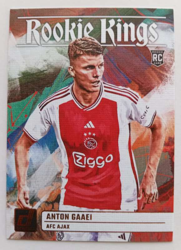 ANTON GAAEI (Ajax) - PANINI DONRUSS ROOKIE KINGS 2023/24 - BRONZE ROOKIE TRADING CARD 18