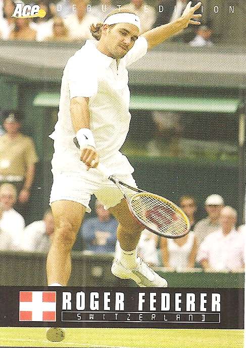 ROGER FEDERER - ACE AUTHENTIC "DEBUT EDITION" 2005 TENNIS COLLECTION - BASE TRADING CARD 5