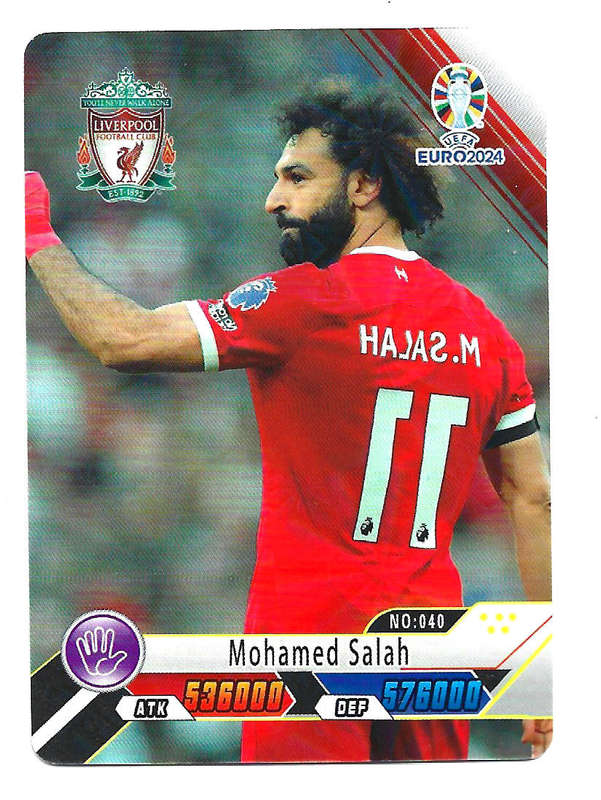 MOHAMED SALAH - STAR CARD COLLECTION 2025 - STAR TRADING CARD 40
