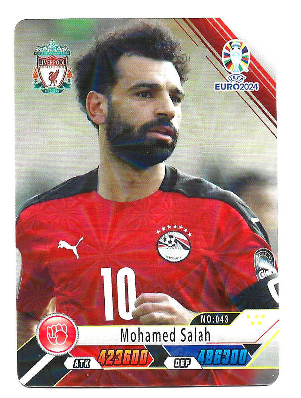 MOHAMED SALAH - STAR CARD COLLECTION 2025 - STAR TRADING CARD 43