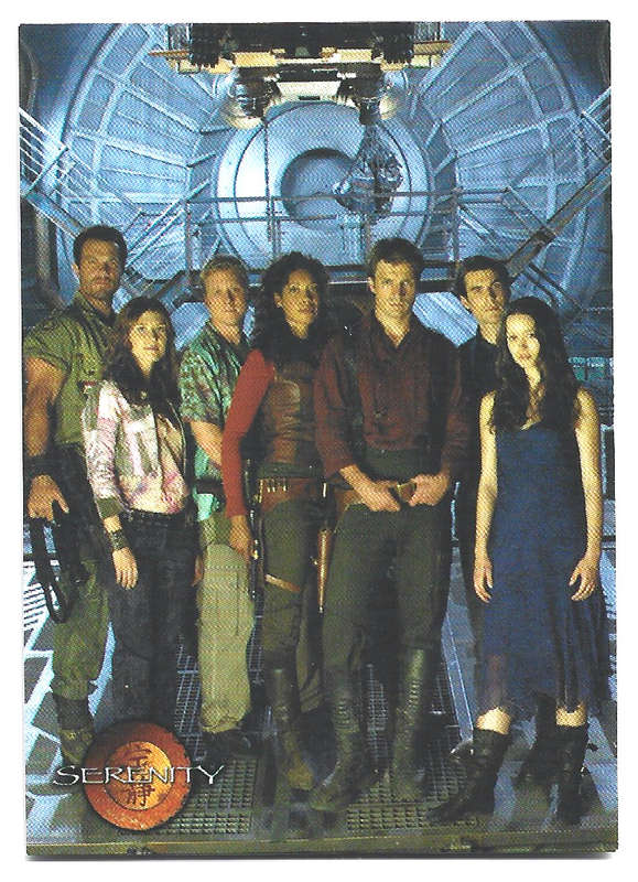 SERENITY - SERENITY TV SERIES TRADING CARDS -  PROMO TRADING CARD SP1