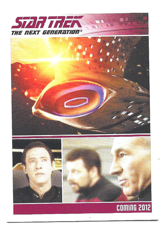 STAR TREK - STAR TREK NEXT GENERATION TRADING CARDS - PROMO TRADING CARD P1