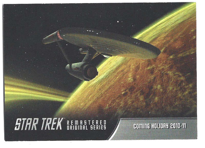 STAR TREK - SIFIHOBBY STAR TREK TV SERIES TRADING CARDS - PROMO TRADING CARD P1