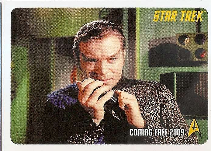 STAR TREK - STAR TREK ORIGINAL SERIES TRADING CARDS - PROMO TRADING CARD P1