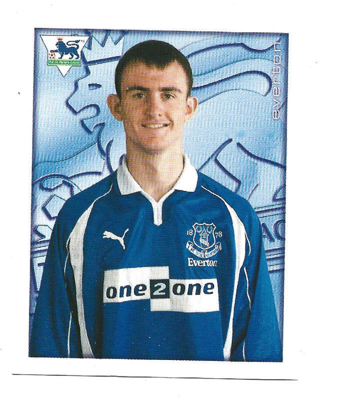 FANCIS JEFFERS - MERLIN Premier League sticker collection 2001 - STICKER 95
