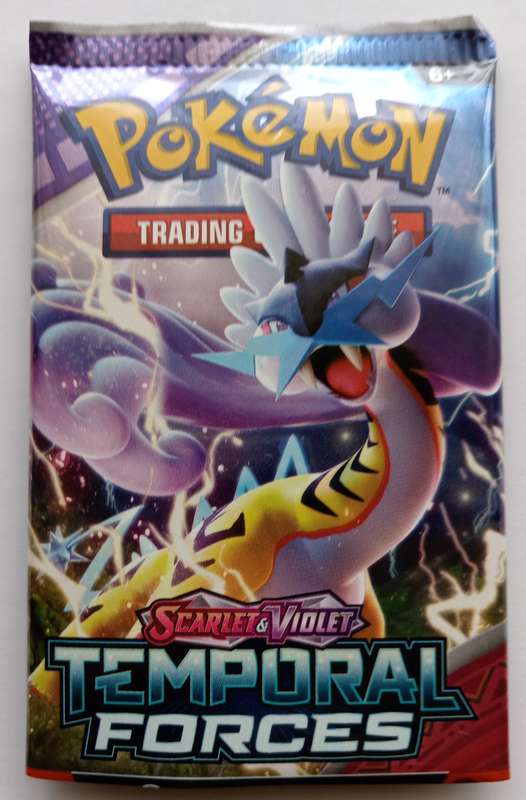 GRUBBIN - POKEMON NINTENDO TEMPORAL FORCES 2024 - REVERSE HOLO TRADING CARD 18/162