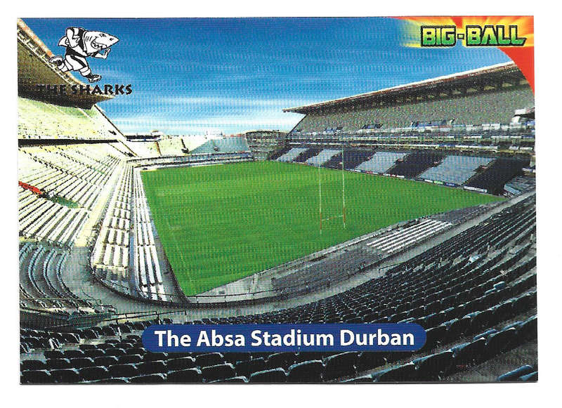 2010 BIG BALL RUGBY COLLECTION - THE ABSA STADIUM BASE TRADING CARD TS35 - BLUE LABEL
