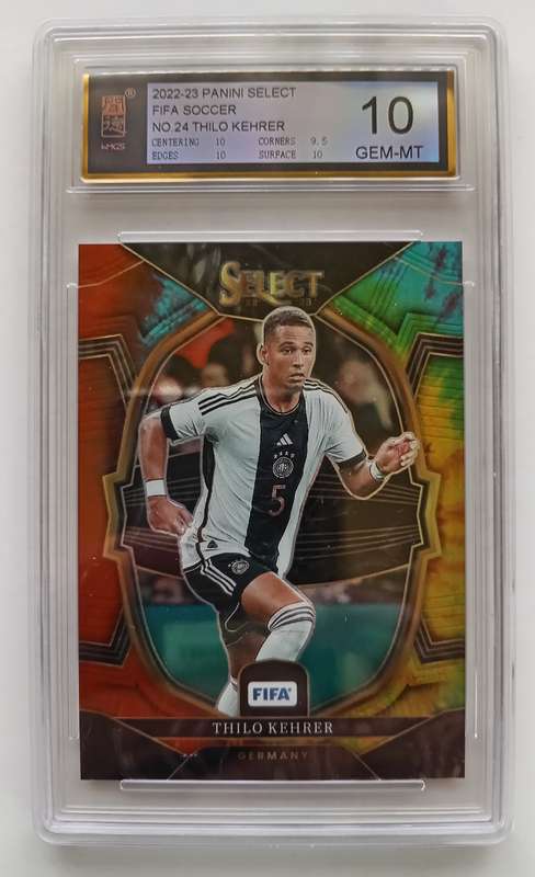 THILO KEHER (Germany) - PANINI SELECT TERRACE 2023 - GEM MINT PROOF TYE DYE Trading Card 24 of 49