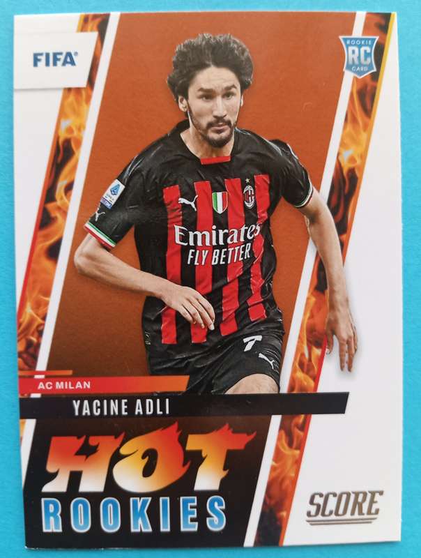 YACINE ADLI - TOPPS SCORE FIFA SOCCER 2023 -  ROOKIE TRADING CARD 2