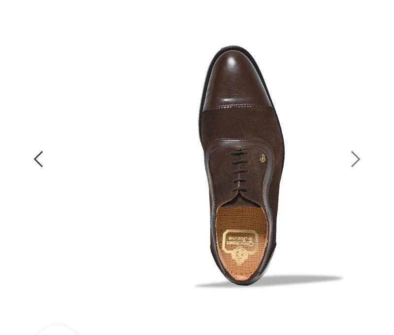 Mens C&J, Leather Jayden, Formal Choc Lace Up - 10½