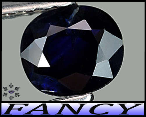 0.52ct Thailand Gem Blue Sapphire - VVS - Unheated Multi-Facete Cushion