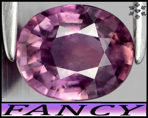 0.91ct Pinkish Vivid Purple Sapphire - SI - Ravishing Unheated Ruambeze Oval