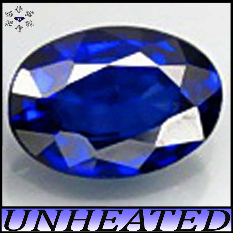 0.50ct Unheated Blue Winza Sapphire - SI - Tanzania Brilliant Oval Gem