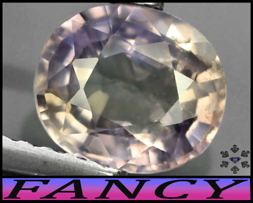 1.45ct Unheated Pinkish Purple Sapphire - SI - Kibuko Tanzania Multi-Facet Oval Gem