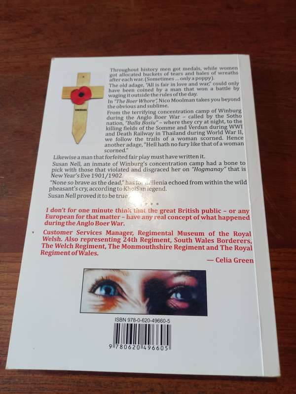 THE BOER WH*RE - Nico Moolman *signed