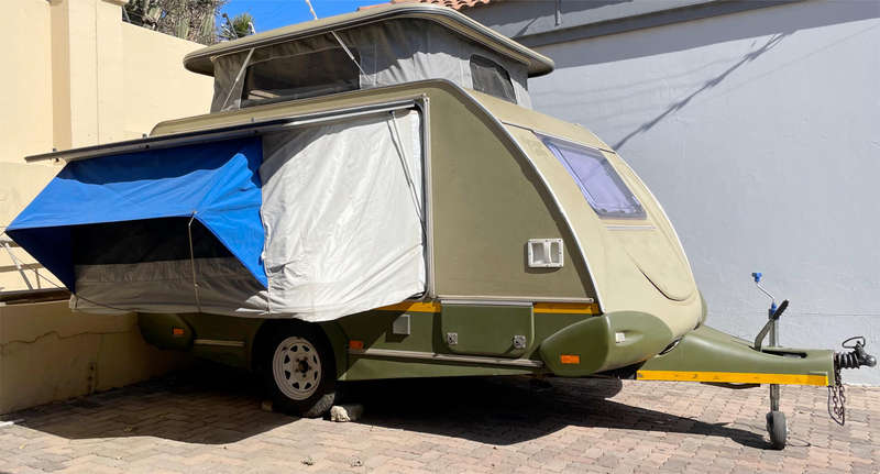 Sprite Scout 4 sleeper Caravan