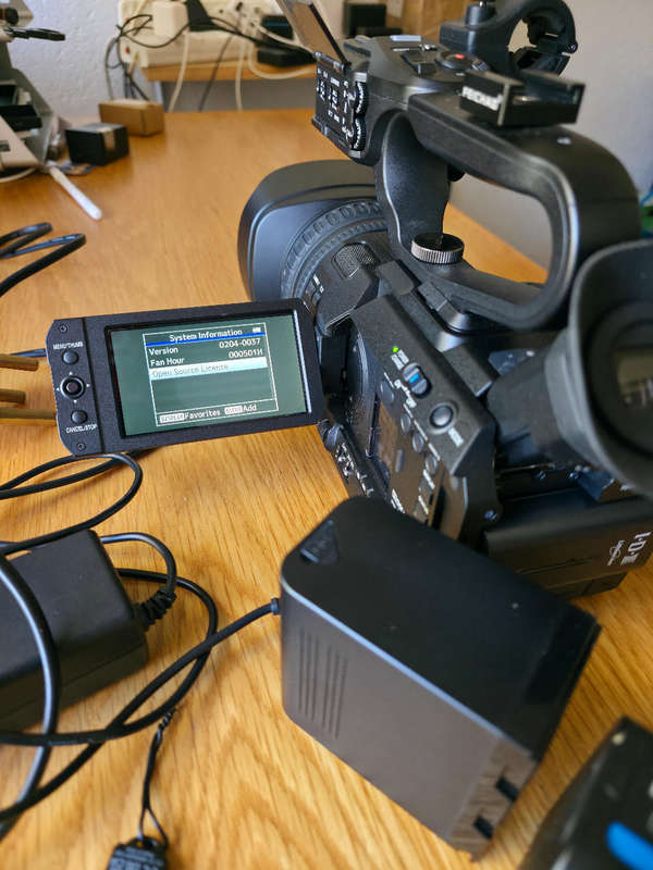JVC GY-HM250U UHD 4K Streaming Camcorder with Lower-Third Graphic Overlays