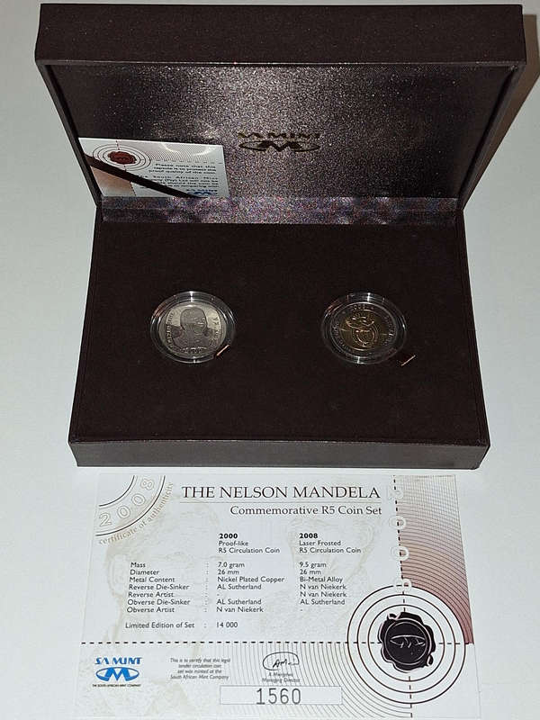 Nelson Mandela Commemorative Set