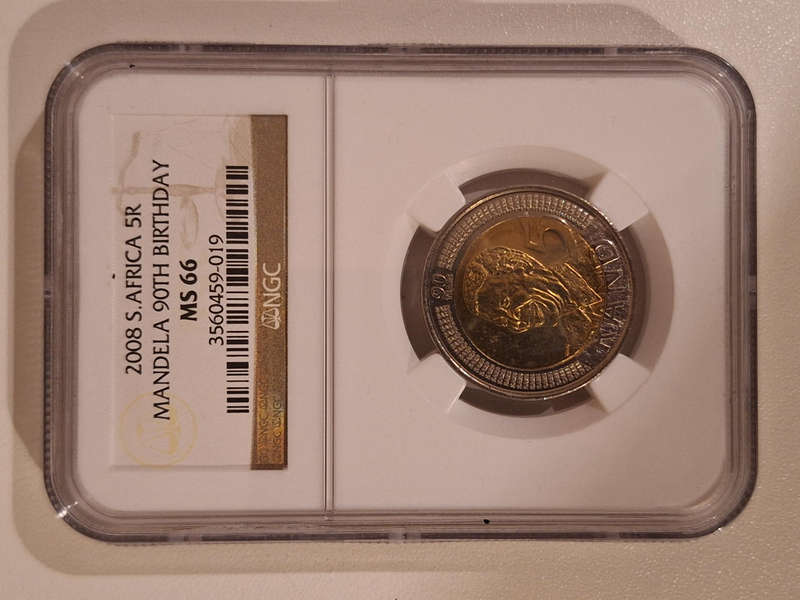 Nelson Mandela 90th Birthday Coin