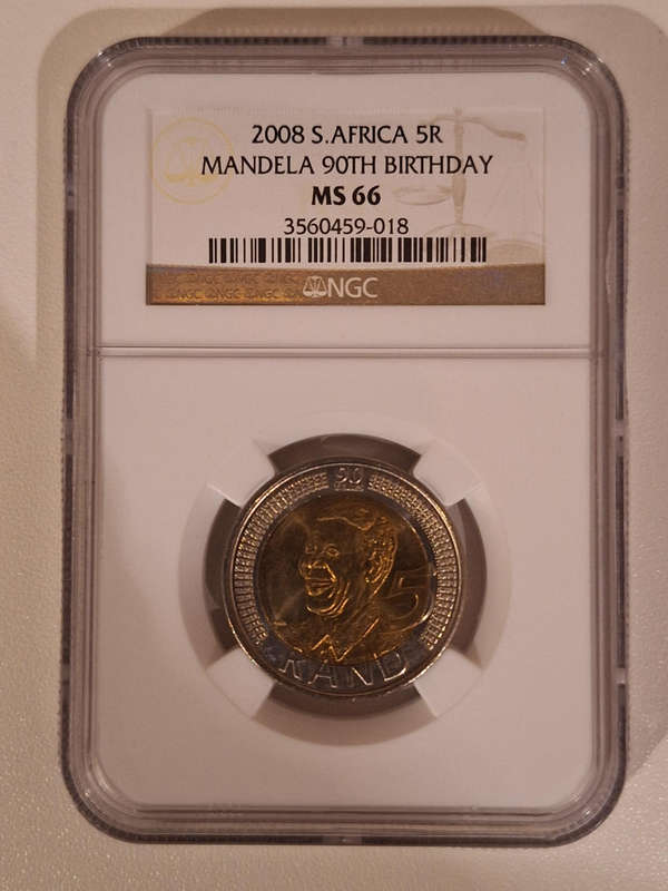 Nelson Mandela 90th Birthday Coin